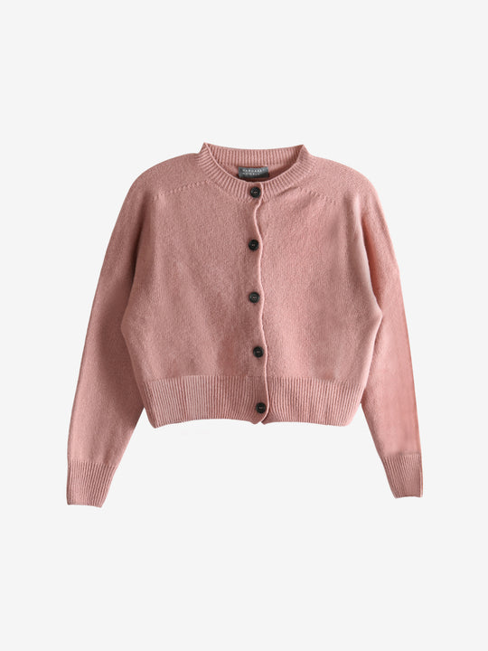 Pink knitwear,front view