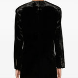 Black jacket, full body view