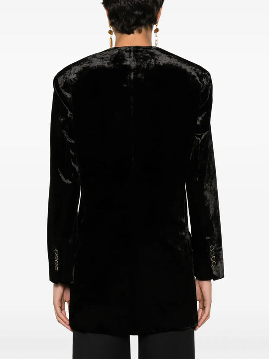 Black jacket, full body view