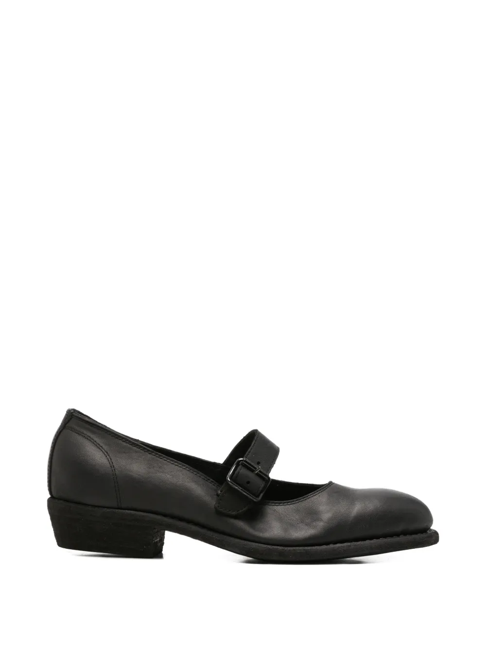 Black shoes, side view
