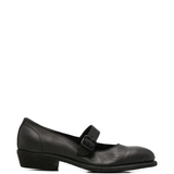 Black shoes, side view