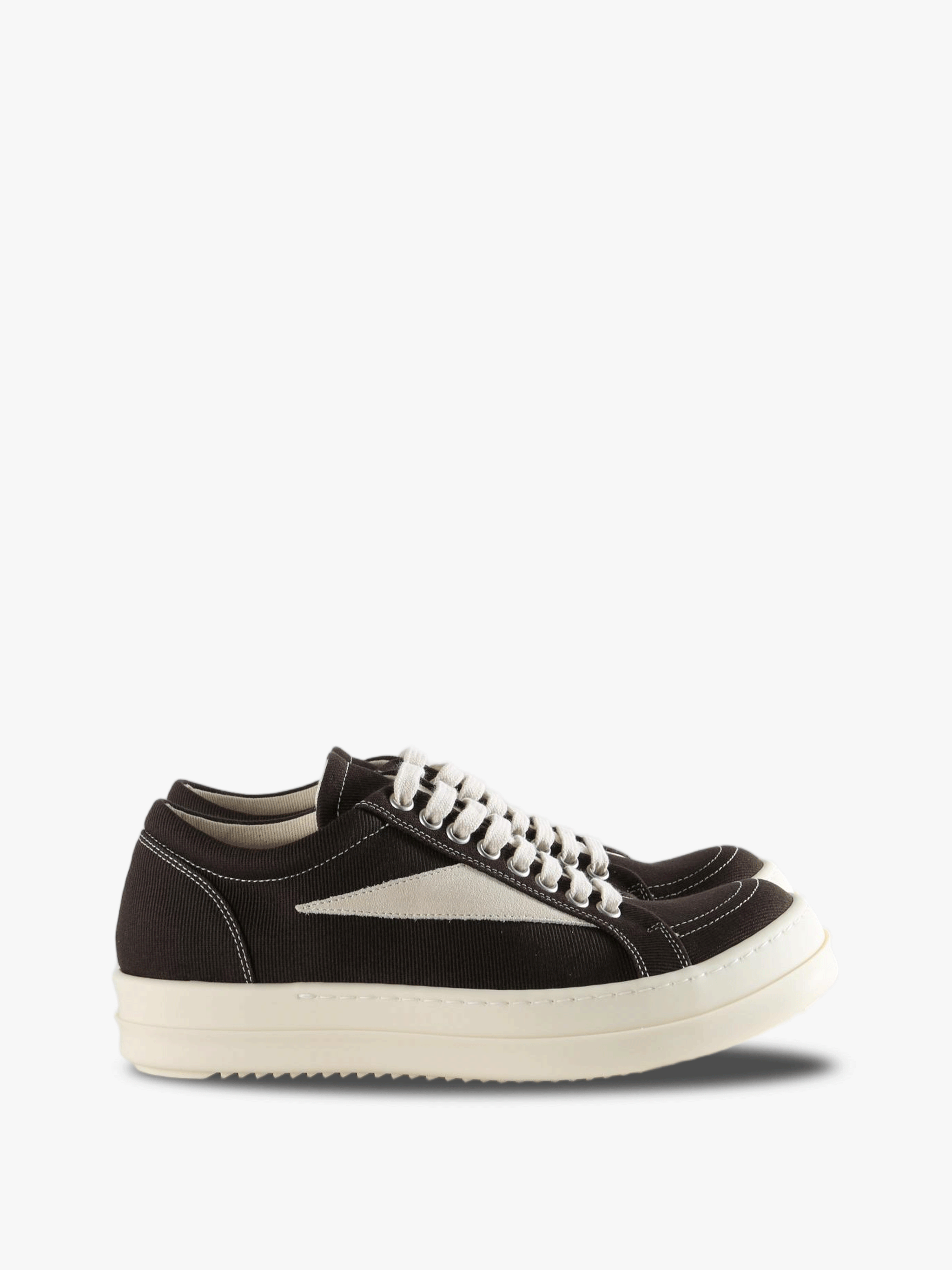 Brown shoes, side view
