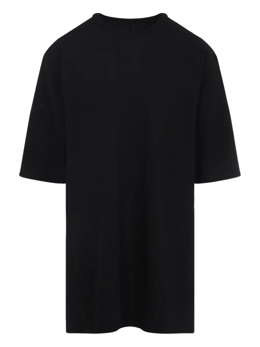 Black t-shirt, front view
