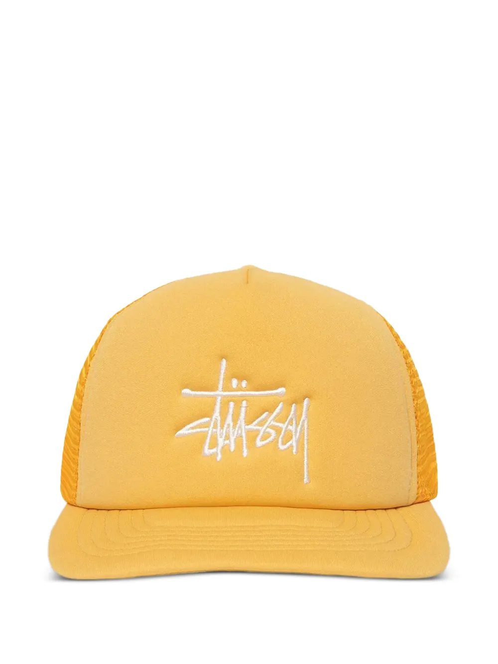 Yellow hats, front view