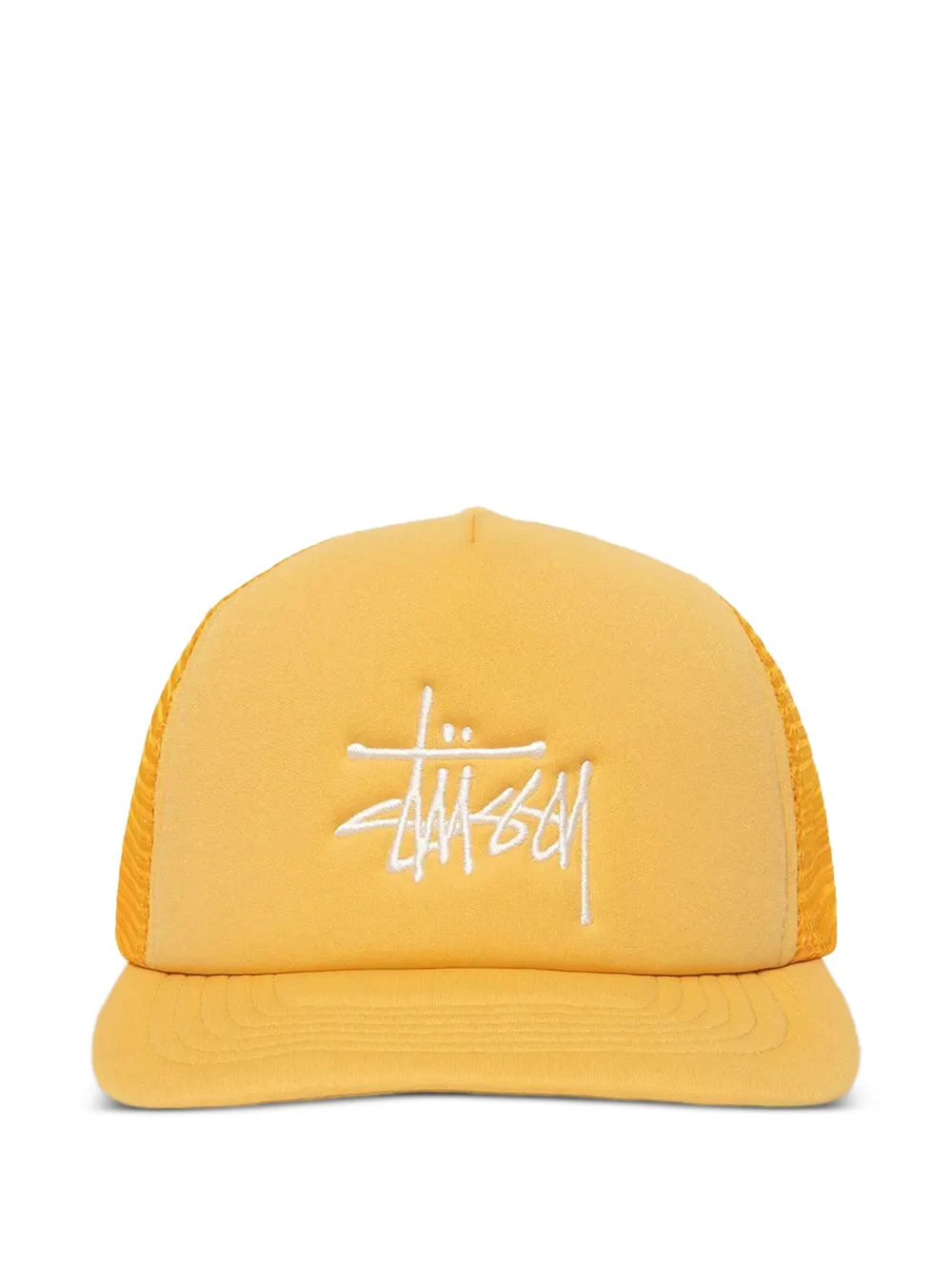 Yellow hats, front view