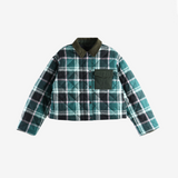 Green jacket, front view