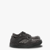 Grey sneakers, front view