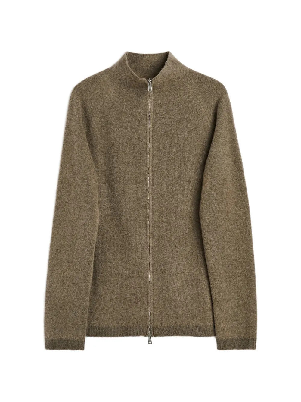 Brown knitwear, front view