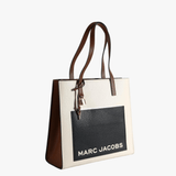 Tan bag, front view