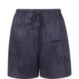 black short, front view