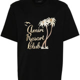 Black t-shirt, front view