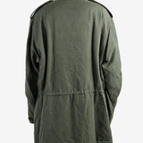 Green jacket, full body view