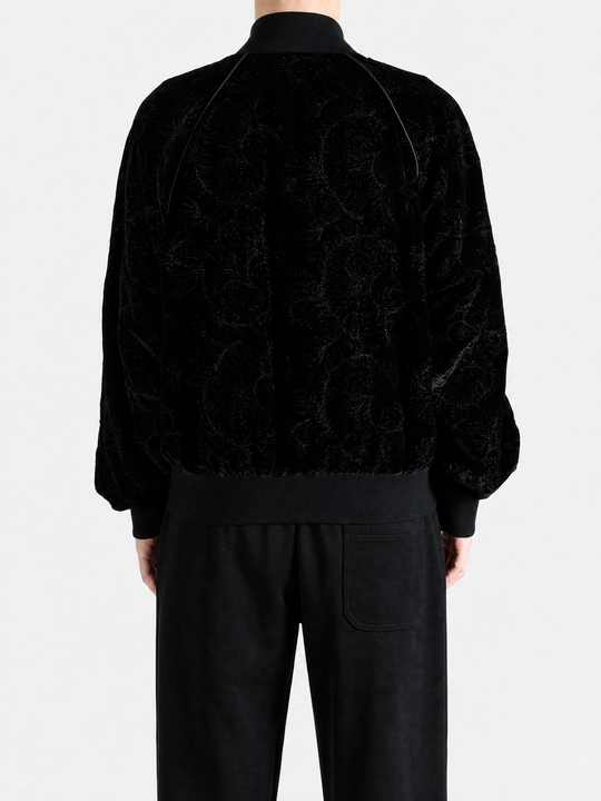 Black jacket, full body view