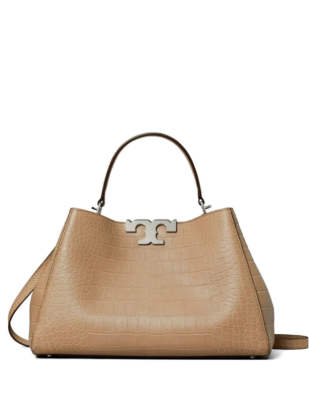 Tan bag, front view