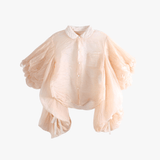 Tan shirt, front view