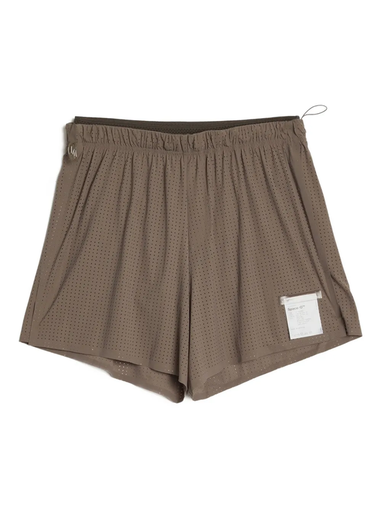 Brown shorts, front view