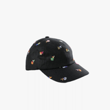 Black cap, side view