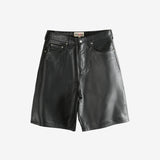 Black shorts, front view