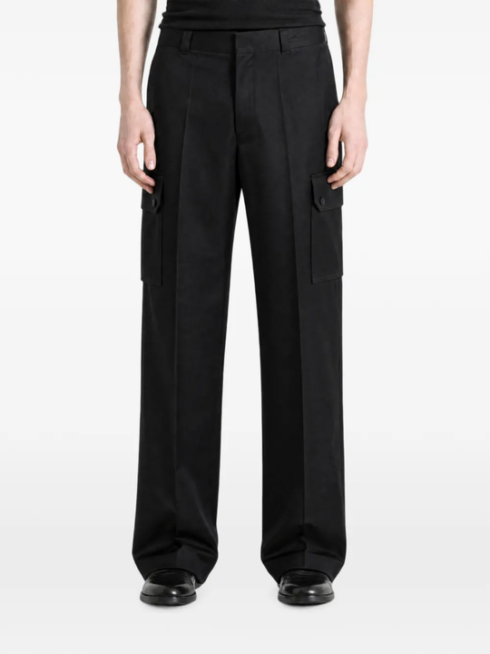 Black pants, full body view