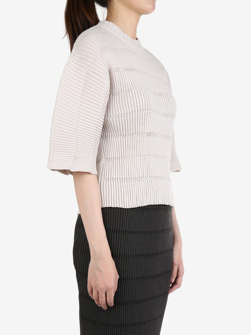 PLEATS PLEASE ISSEY MIYAKE - Women Jiggly Knit Shirt