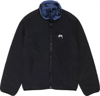 STUSSY - Men Sherpa Reversible Stamp Jacket