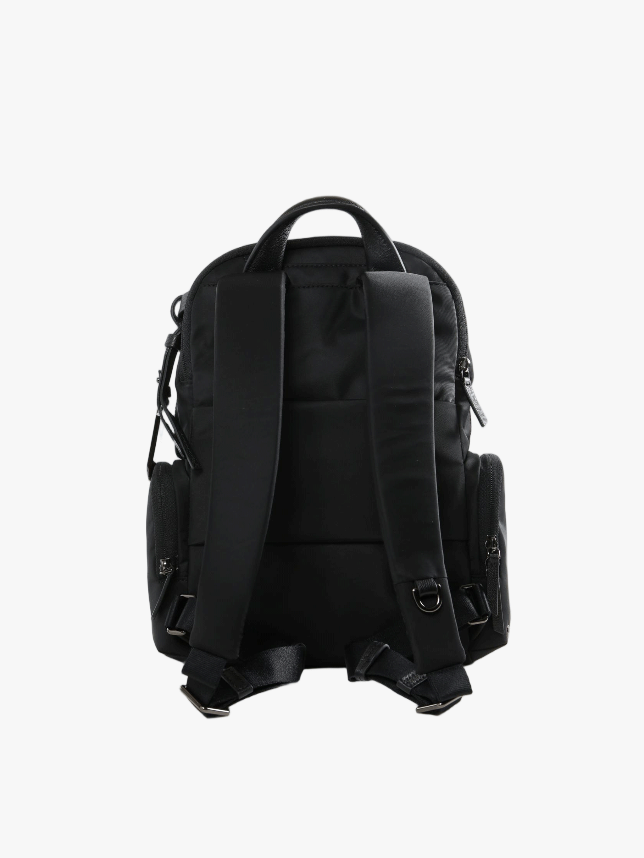 Black bag, back view