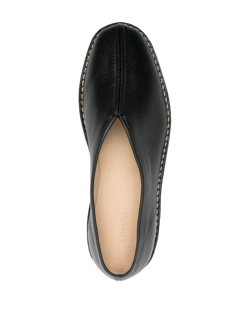 LEMAIRE - Men Piped Crepe Slippers