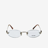 White sunglasses front view