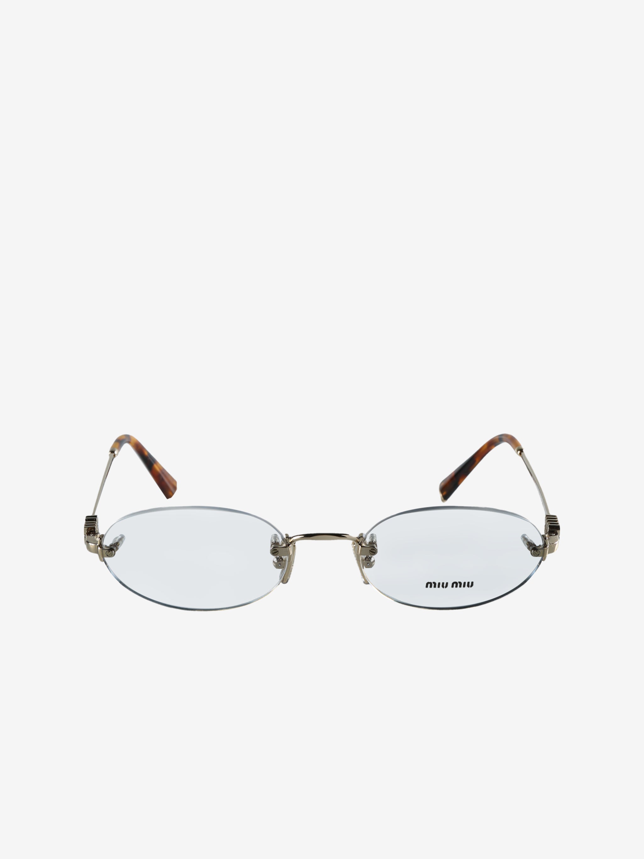 White sunglasses front view