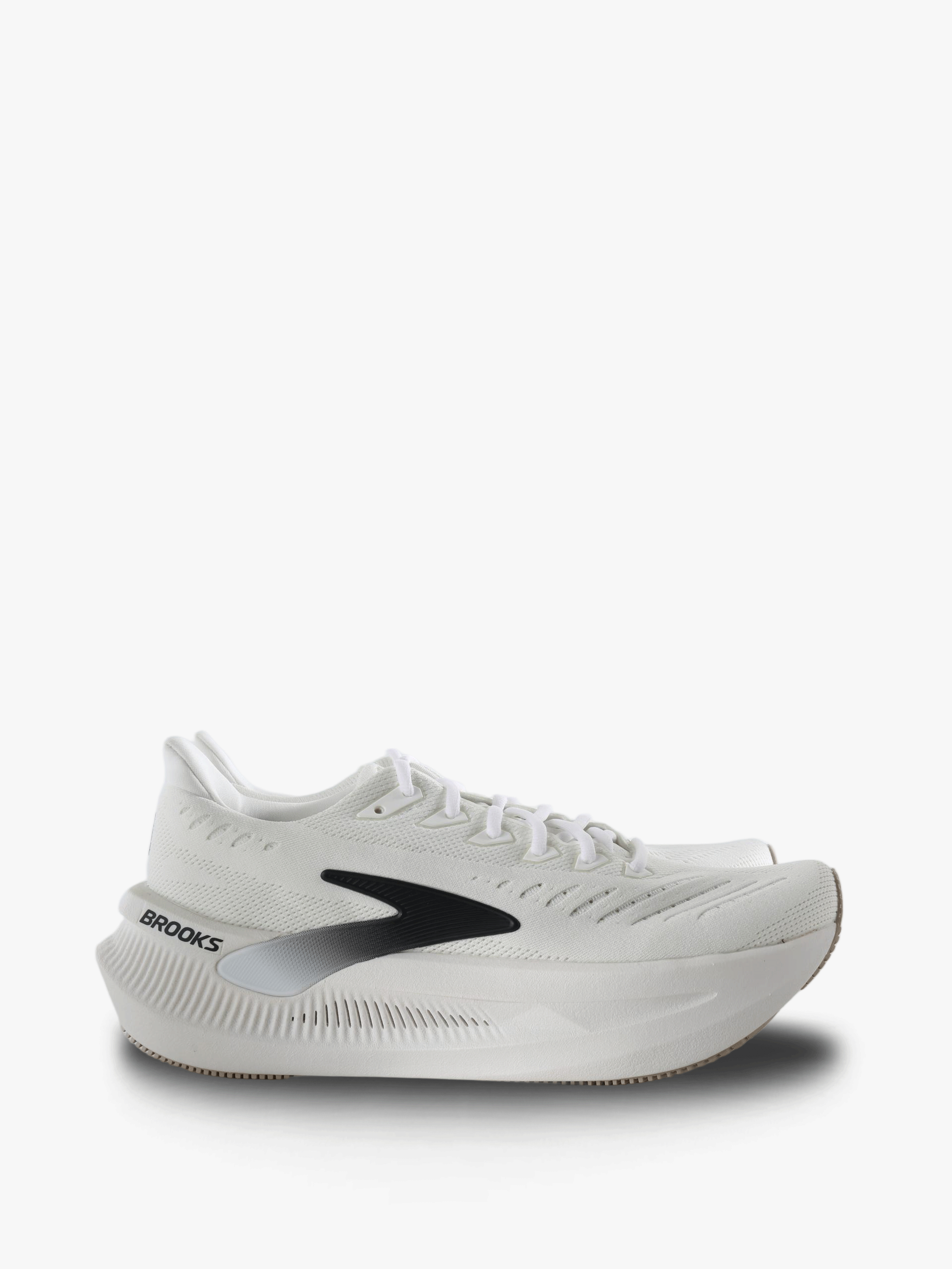 White shoes, side view