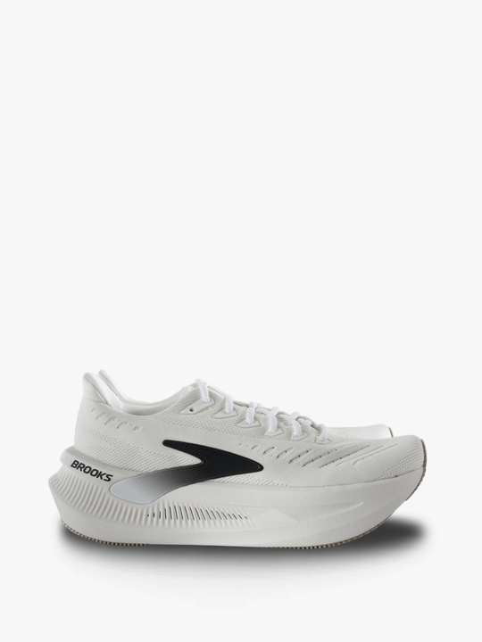 White shoes, side view