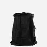 Black bag, back view