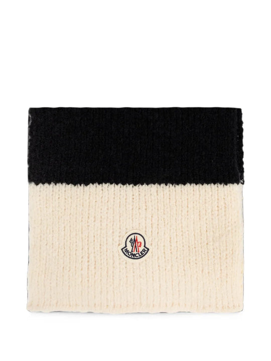 Tan scarf, front view