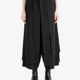 Black pants, full body view