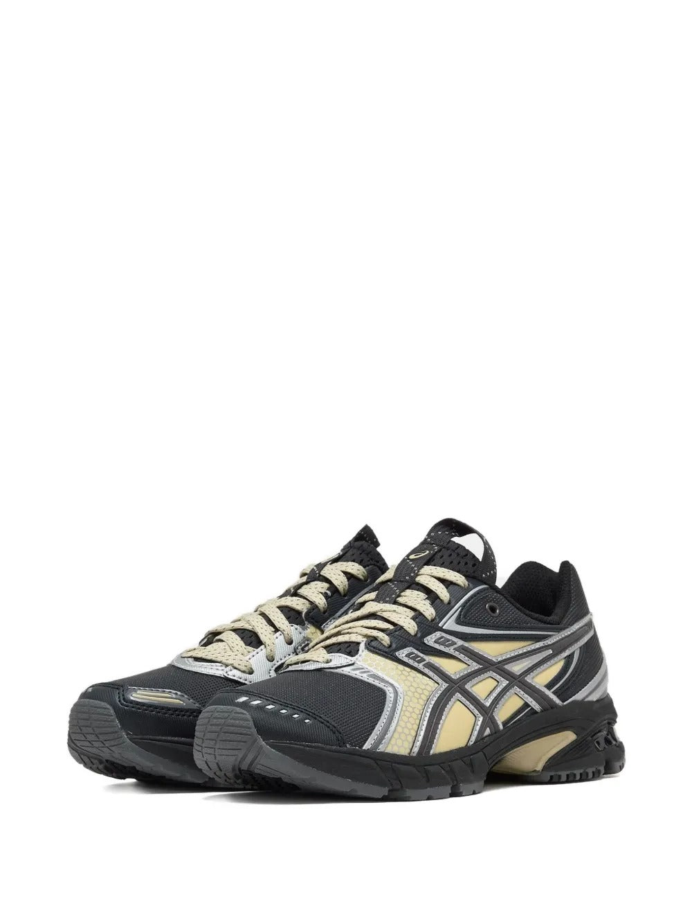 Grey sneakers, side view