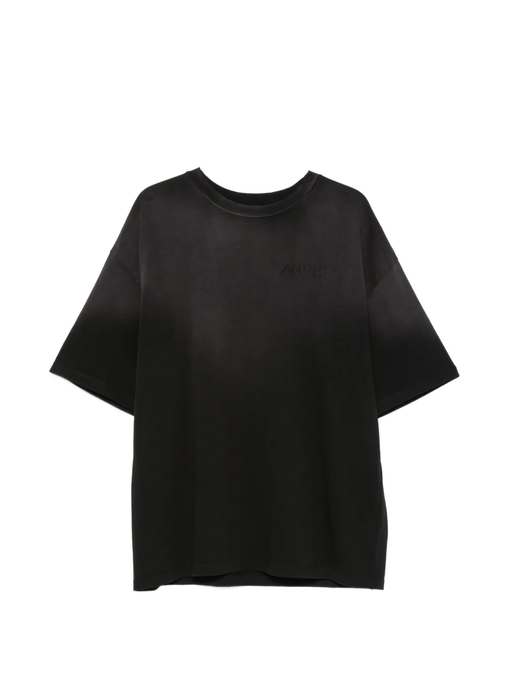 Black t-shirt, front view