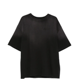 Black t-shirt, front view