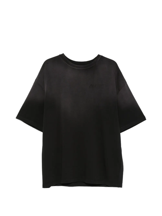 Black t-shirt, front view