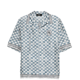 Blue shirt, front view