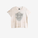Tan t-shirt, front view