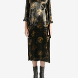 Brown dresses, full body view