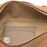 Tan bags, interior view