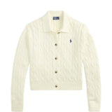 Tan knitwear, front view