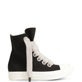 Black shoes, side view