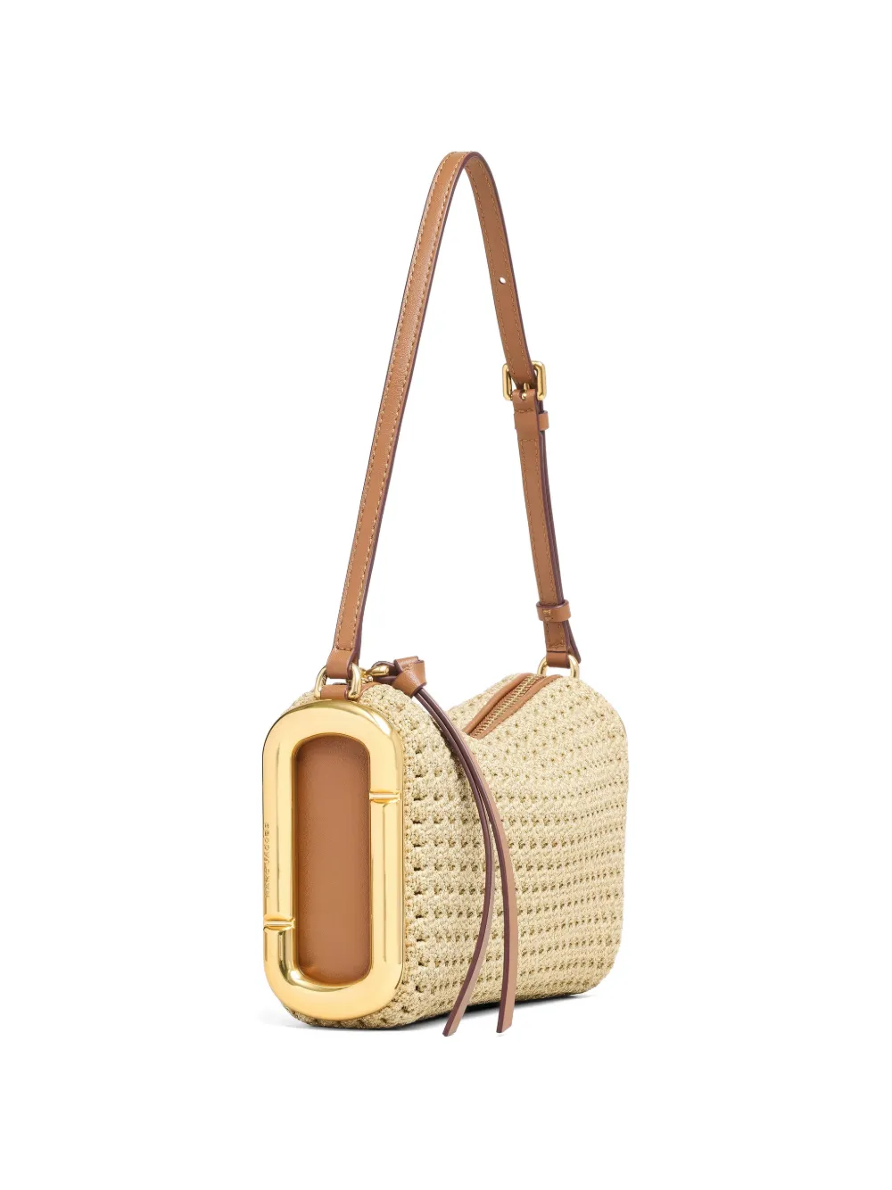 Beige bag, side view