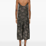 Black dresses, full body view