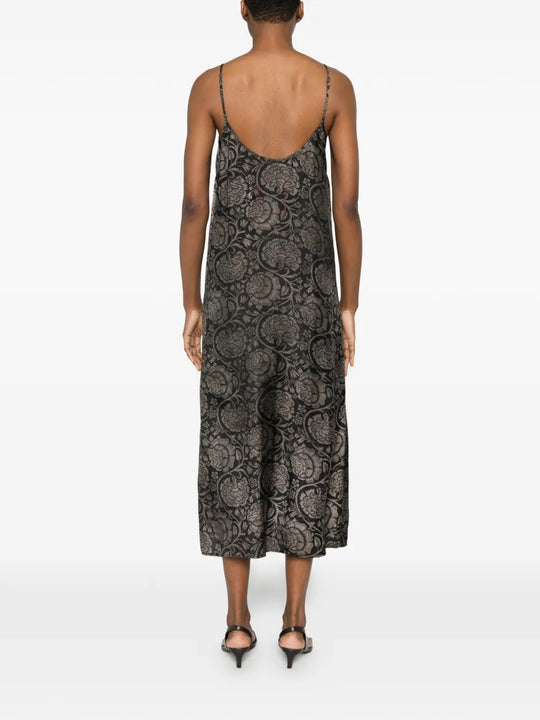 Black dresses, full body view