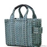 Blue bag, side view