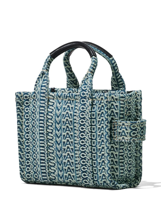Blue bag, side view