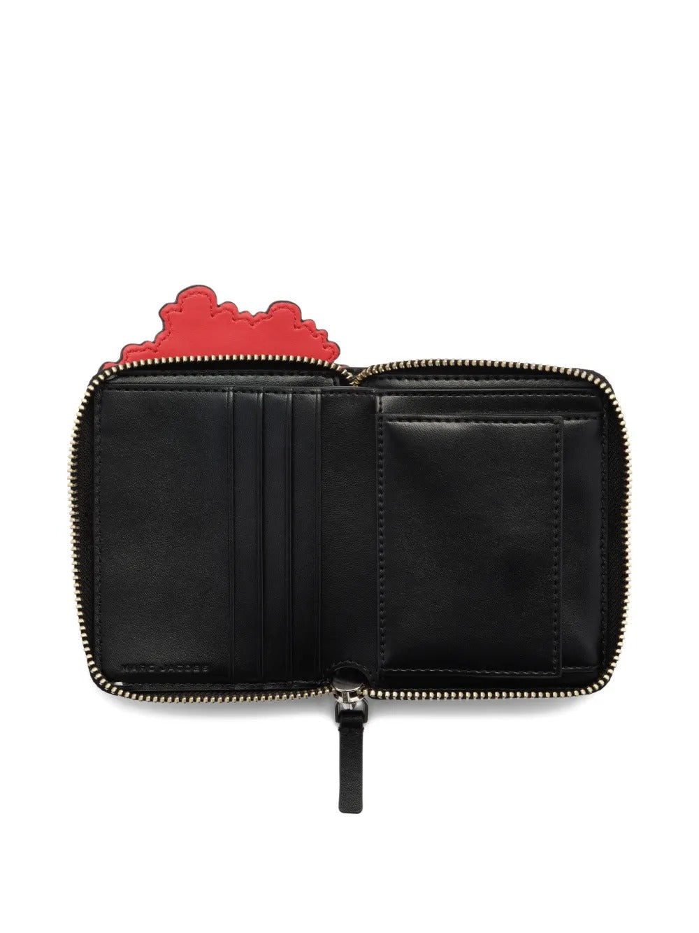 Black accessories, front view
